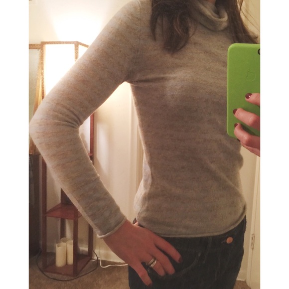 Old Navy cashmere turtleneck!
