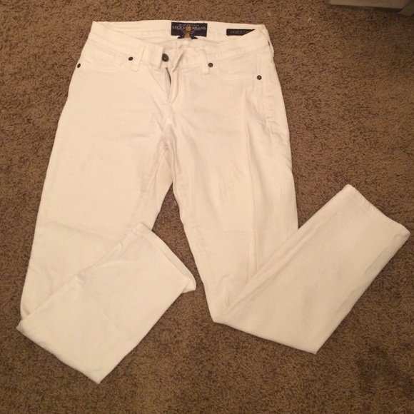 Lucky Brand white skinny Jeans