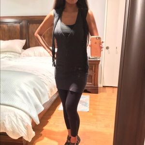 Guess sleeveless sweater mini dress