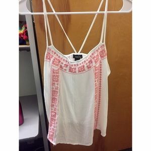 White tank top