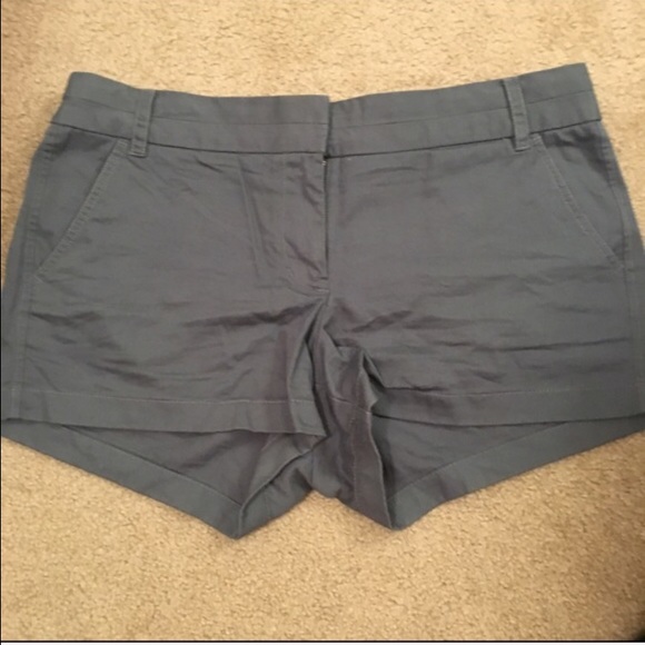 J Crew Grey Chino Shorts