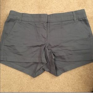 J Crew Grey Chino Shorts