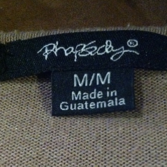 Short Sleeved Tan Tunic - Picture 3 of 3