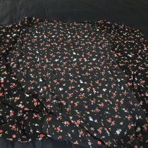 Long floral 'kimono'