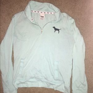 PINK victories secret quarter zip