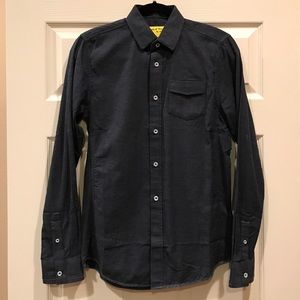 Descendant of Thieves Navy Button Up Shirt
