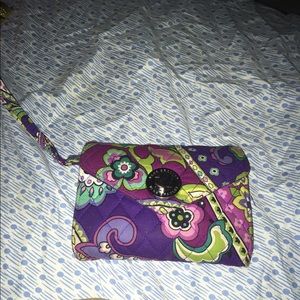 Vera Bradley wallet and phone holder