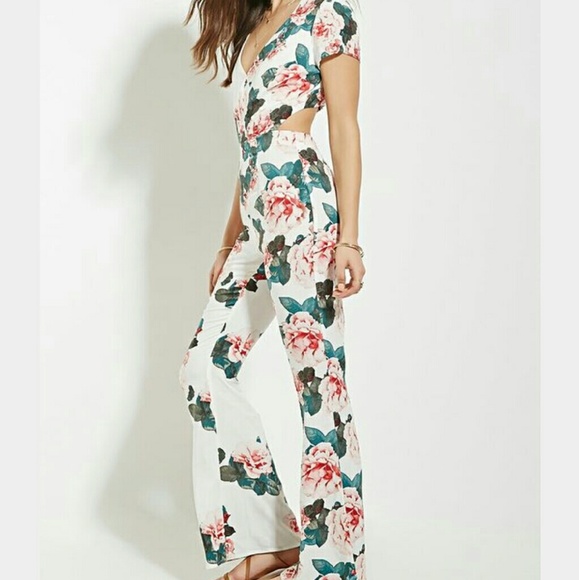 Floral jumpsuit