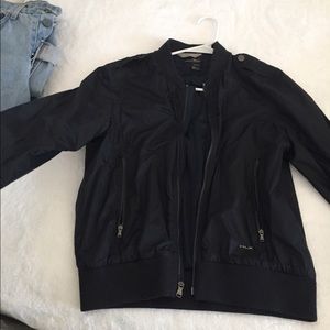 RALPH LAUREN SPORT BLACK THIN BOMBER