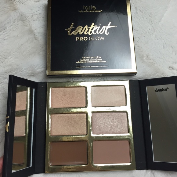tarteist pro glow highlight contour palette