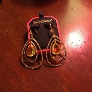 Juicy couture earrings NEVER WORN