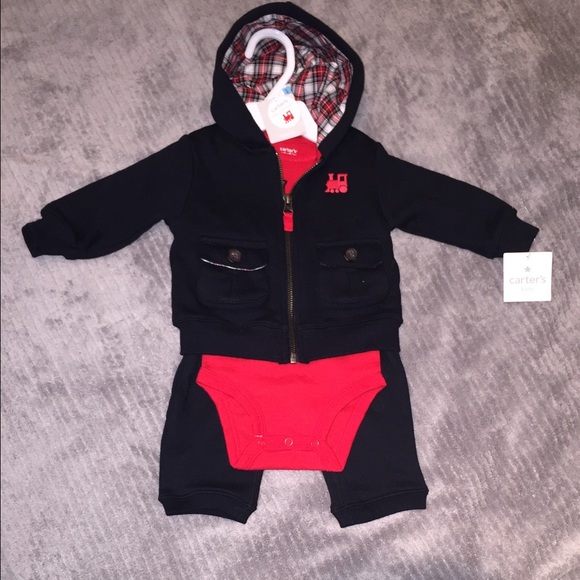 NWT Carter's Baby Boy 3 Piece Outfit