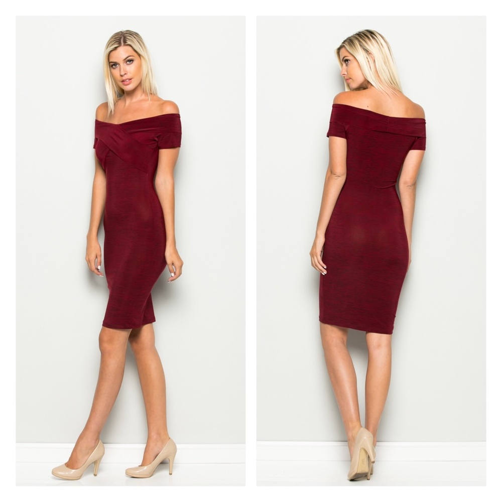 ✨HP✨ Sexy Bodycon Dress, Valentines Dress - Picture 3 of 4