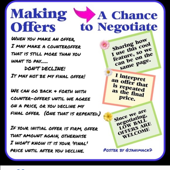Wise words!!  Don't be afraid to make an offer!