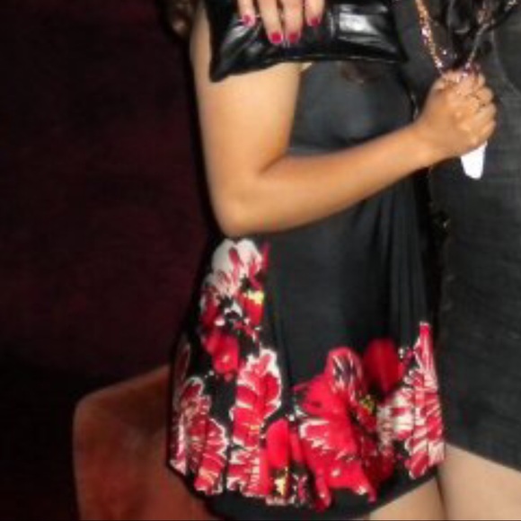 Short floral dress