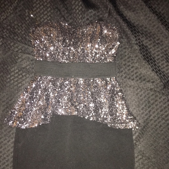 Sequin short dress