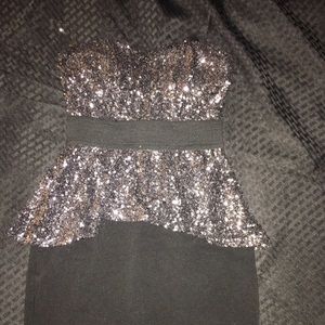 Sequin short dress