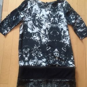 All Saints silk dress with zip off bottom