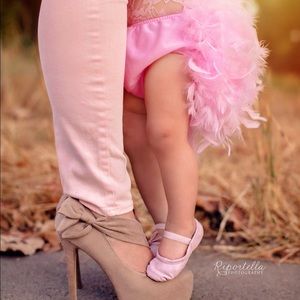 Baby photo shoot bloomer and headband