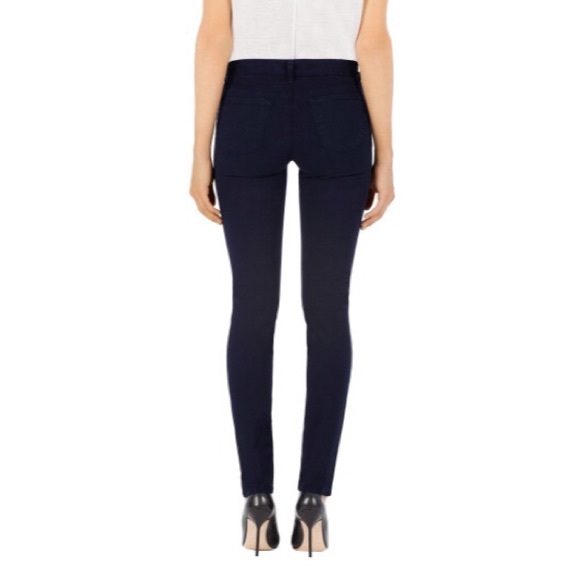 J Brand Skinny Mid Rise Jeans in Navy Size 28