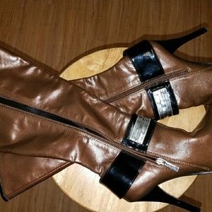 Brown rocawear Heel Boots Sz 6