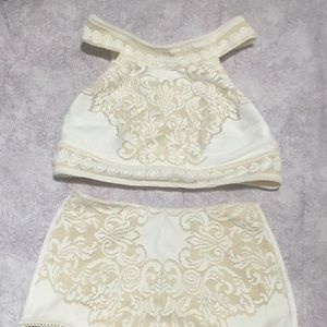 For Love & Lemons Skivies Bra + Panty set XS