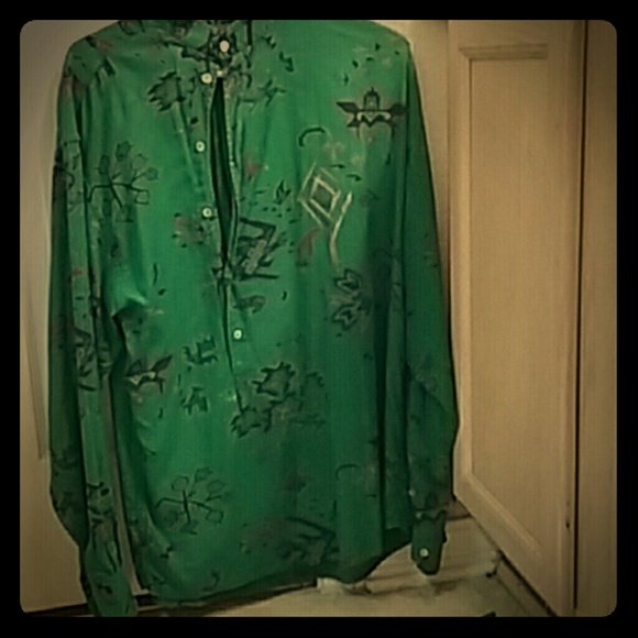 Vintage Kenzo men's dress shirt