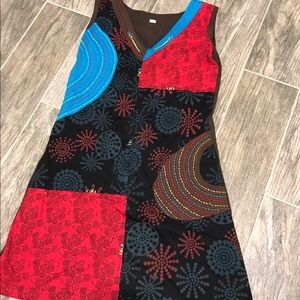 FUN fall dress - perfect with leggings and boots