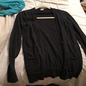 Grey j crew sweater