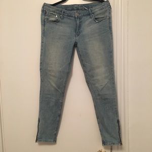 H&M | Skinny Low Waist Ankle Jeans