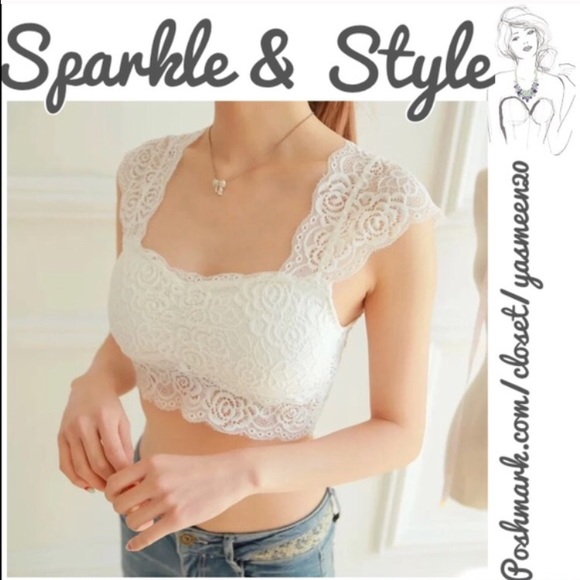 Other - ✨💖White lace bralette