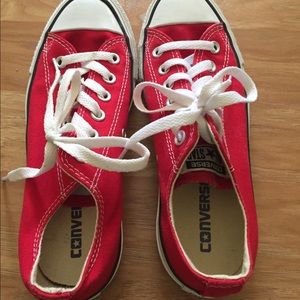 Red converse