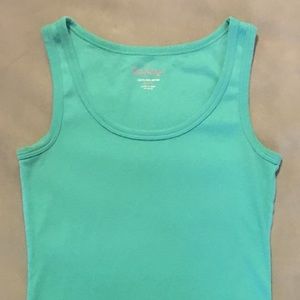 Lilly Pulitzer Pima cotton teal tank size small