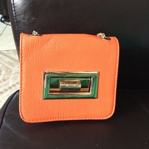 Orange purse