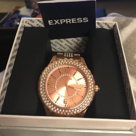 ROSE GOLD EXPRESS WATCH