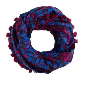 J. Crew Mixed Print Infinity Scarf