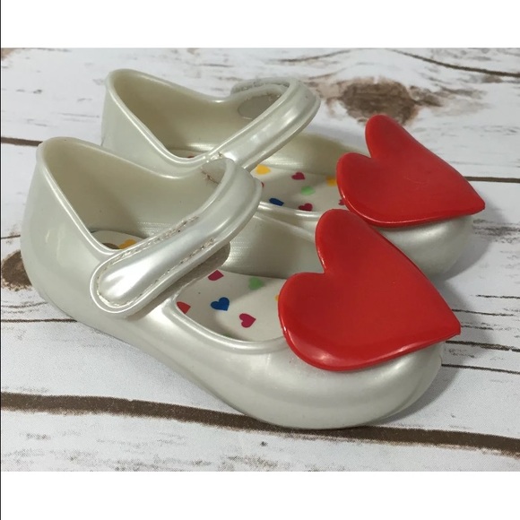 SOLD Mel by Melissa Ivory Pearl Mary Janes - Picture 2 of 4