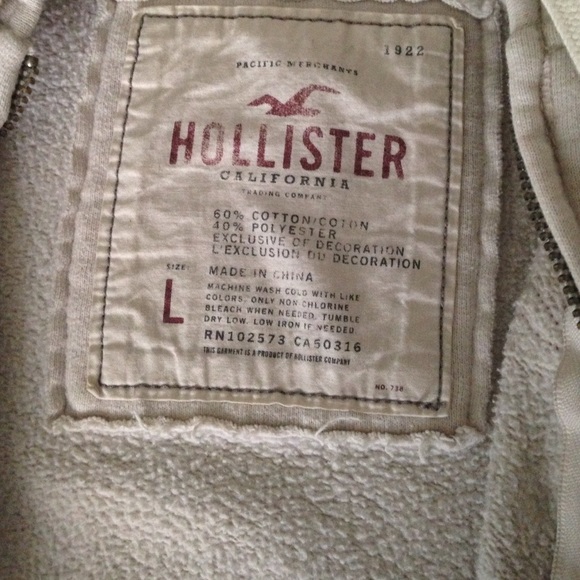 Hollister zip up - Picture 2 of 3