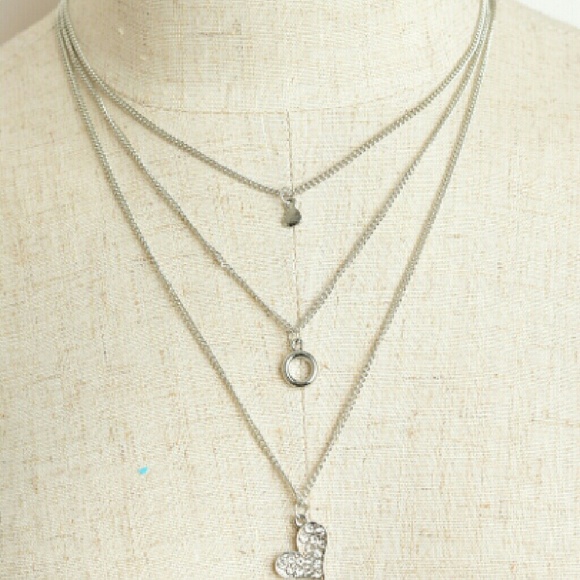 Jewelry - Jewelry | Dainty Silver Three Layer Necklace