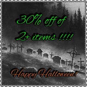 30% off of 2+ items!