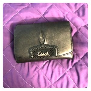 Coach leather wallet
