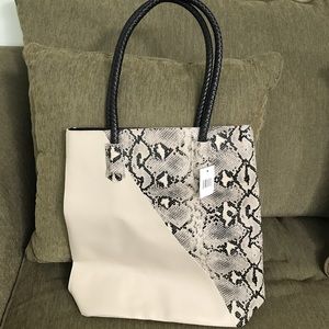 Snake skin Tote