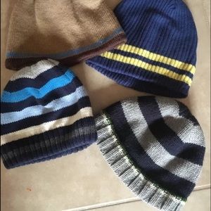 Boys 4T-6T beanies LOT