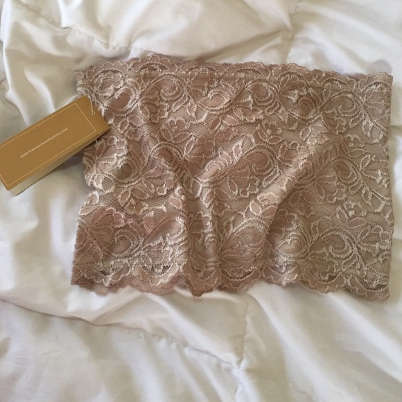 Cream Lace Bandeau