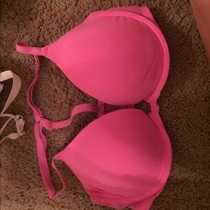 razor back pink bra
