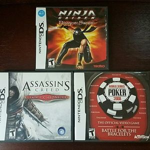 Sold! Three Nintendo DS Games