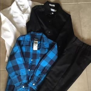 Boys 5T dress Shirts & Pants. ALL name Brands!
