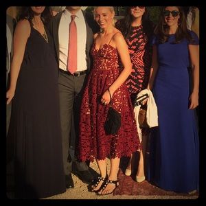 Self portrait lace dress