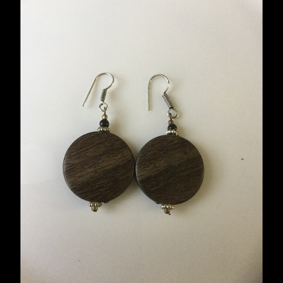 Wooden earrings