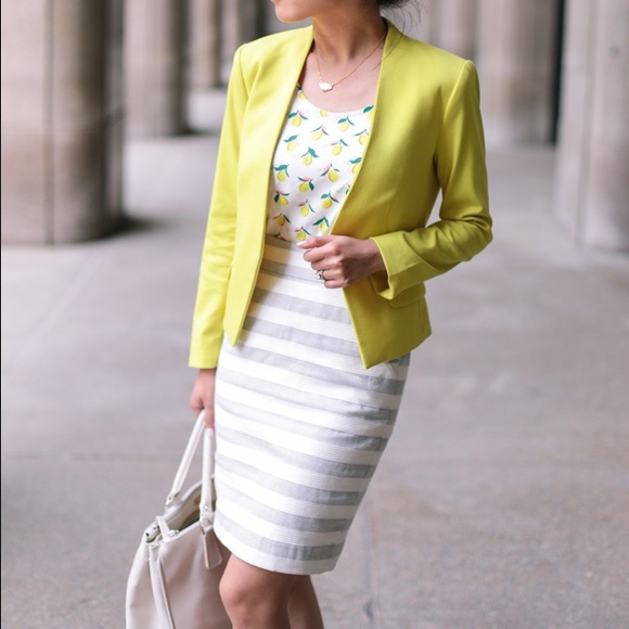 SALE LOFT striped skirt